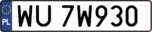 WU7W930