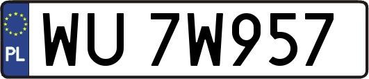 WU7W957