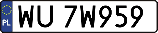 WU7W959