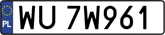 WU7W961
