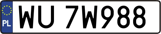 WU7W988