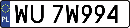 WU7W994