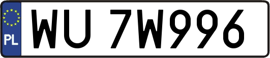 WU7W996