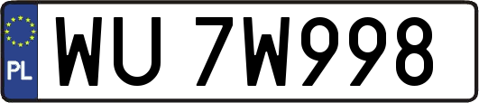 WU7W998