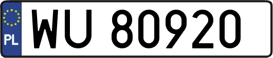 WU80920