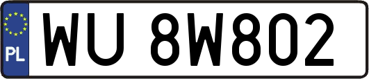 WU8W802