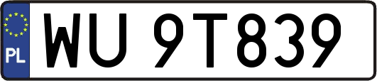 WU9T839