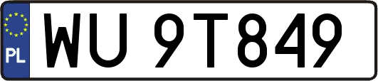 WU9T849