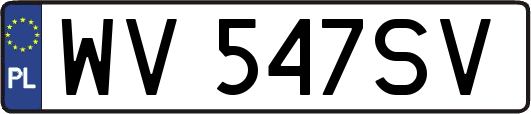 WV547SV