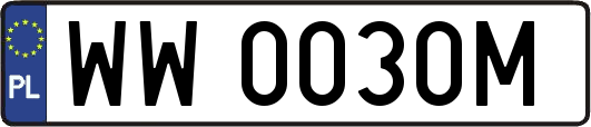 WW0030M