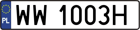 WW1003H