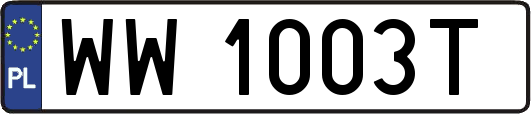 WW1003T