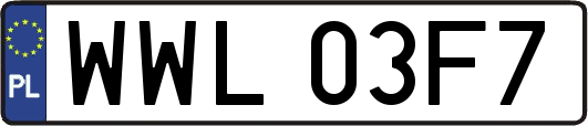 WWL03F7
