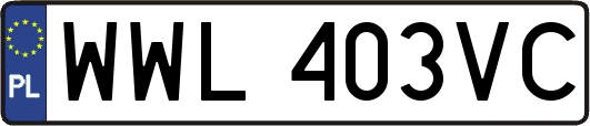 WWL403VC