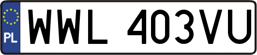 WWL403VU