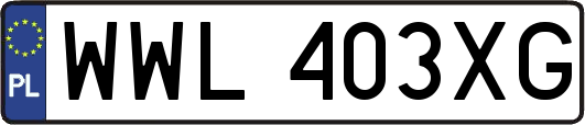 WWL403XG