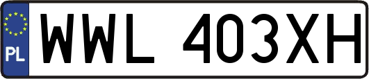 WWL403XH