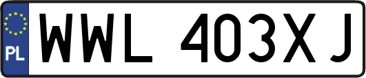 WWL403XJ
