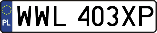 WWL403XP