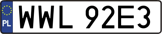 WWL92E3