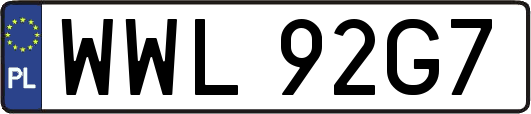 WWL92G7