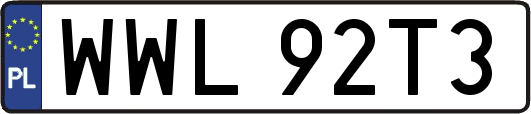 WWL92T3