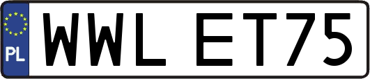 WWLET75