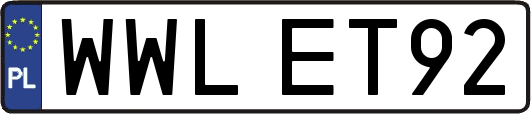 WWLET92