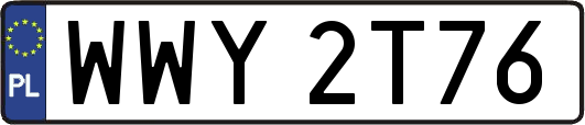 WWY2T76