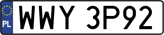 WWY3P92