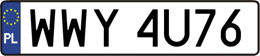 WWY4U76