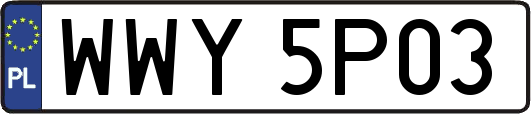 WWY5P03