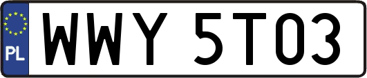 WWY5T03