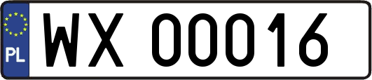 WX00016