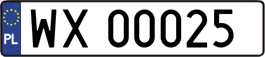 WX00025