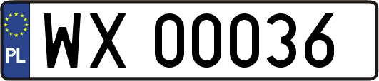 WX00036