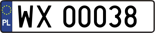 WX00038