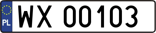 WX00103