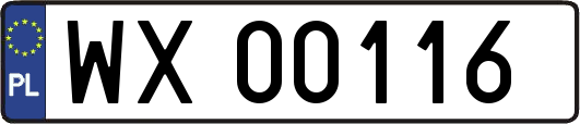 WX00116