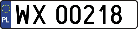WX00218