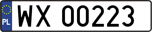 WX00223