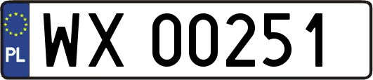 WX00251
