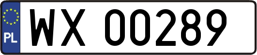WX00289