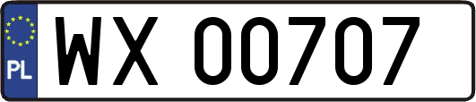 WX00707