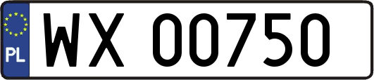 WX00750