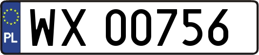 WX00756