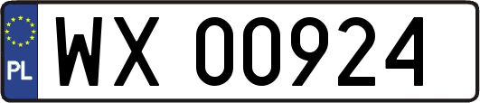 WX00924