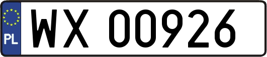 WX00926