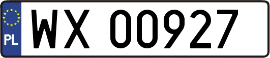 WX00927
