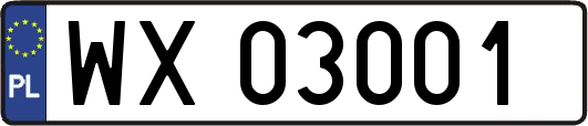 WX03001